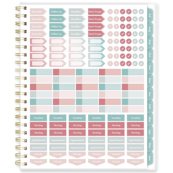 slide 6 of 10, Cambridge® Amaze 2026 Customizable Weekly Monthly Planner, Large, 8 1/2"" x 11"", 1 ct