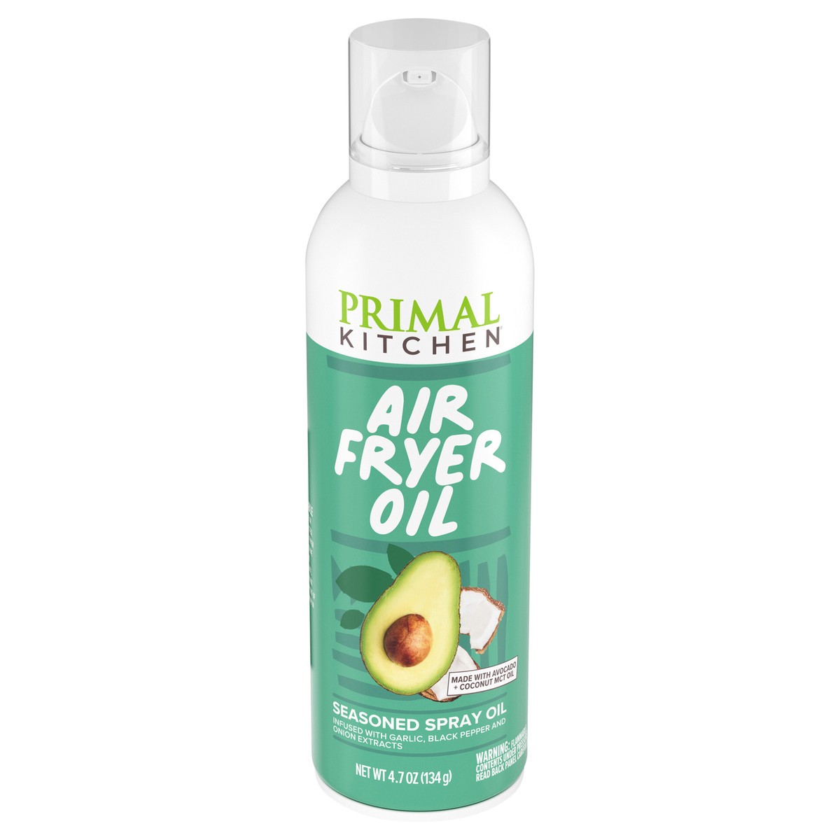 slide 1 of 16, Primal Kitchen Air Fryer Oil Spray, 4.7 oz, 4.7 oz