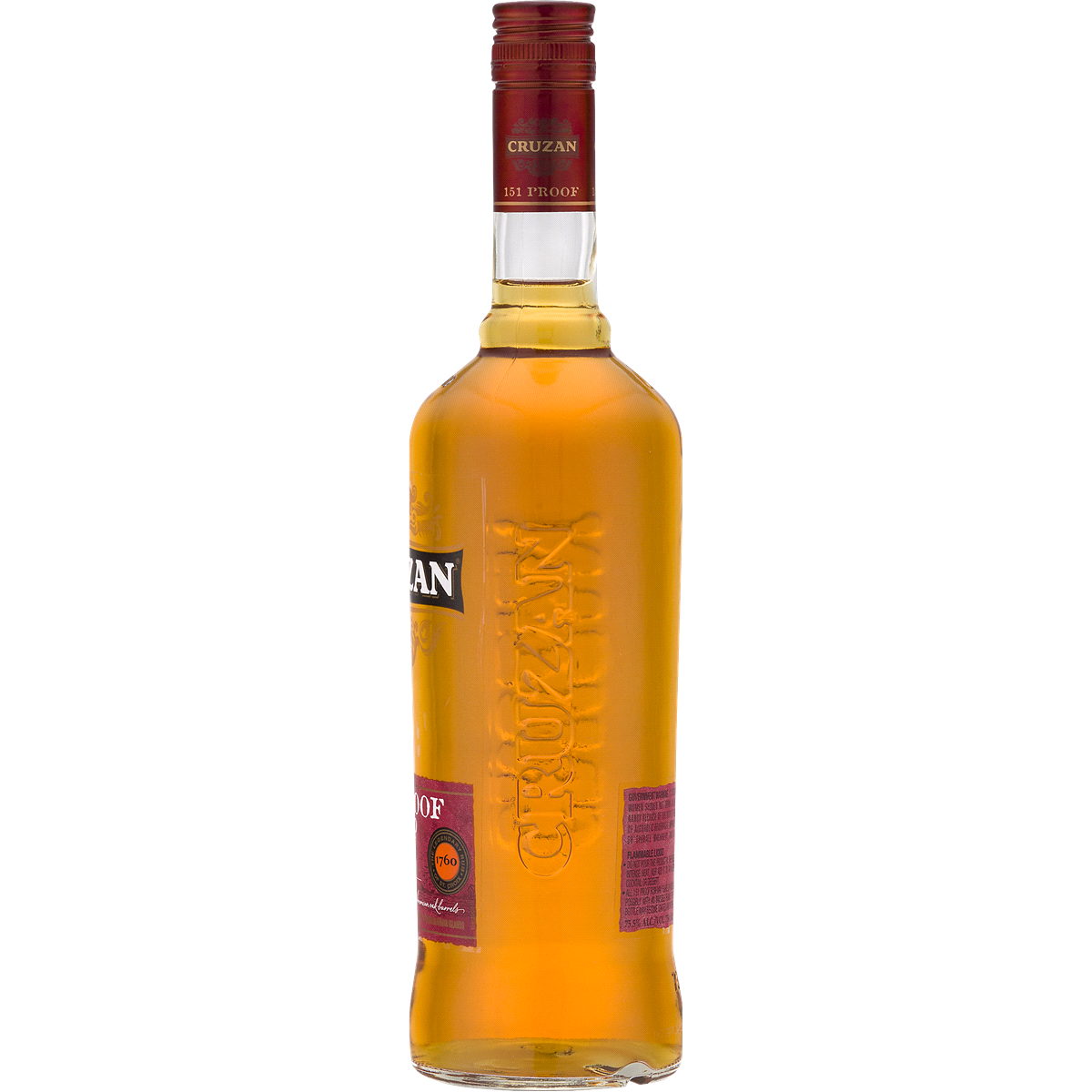 slide 4 of 5, Cruzan Rum Aged 151 750 Ml, 750 ml