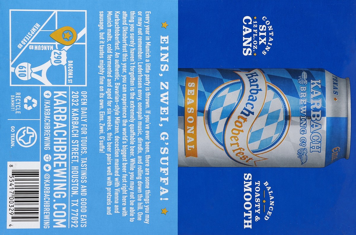slide 4 of 7, Karbach Brewing Company Karbach Tasty Waves Summer Ale, 12oz. Can 6 Pack, 6 ct