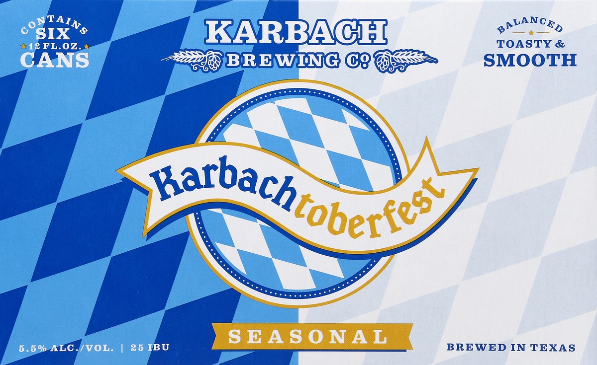 slide 6 of 7, Karbach Brewing Company Karbach Tasty Waves Summer Ale, 12oz. Can 6 Pack, 6 ct