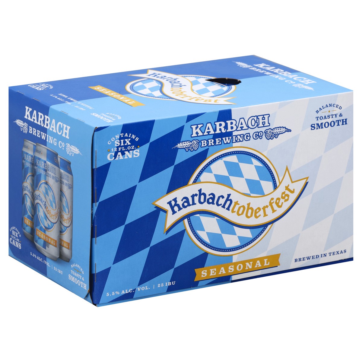 slide 7 of 7, Karbach Brewing Company Karbach Tasty Waves Summer Ale, 12oz. Can 6 Pack, 6 ct