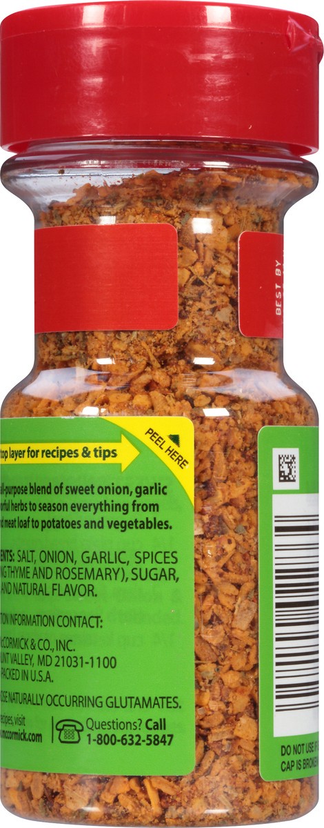 McCormick Salt Free Onion and Herb Seasoning - Shop Spice Mixes at H-E-B