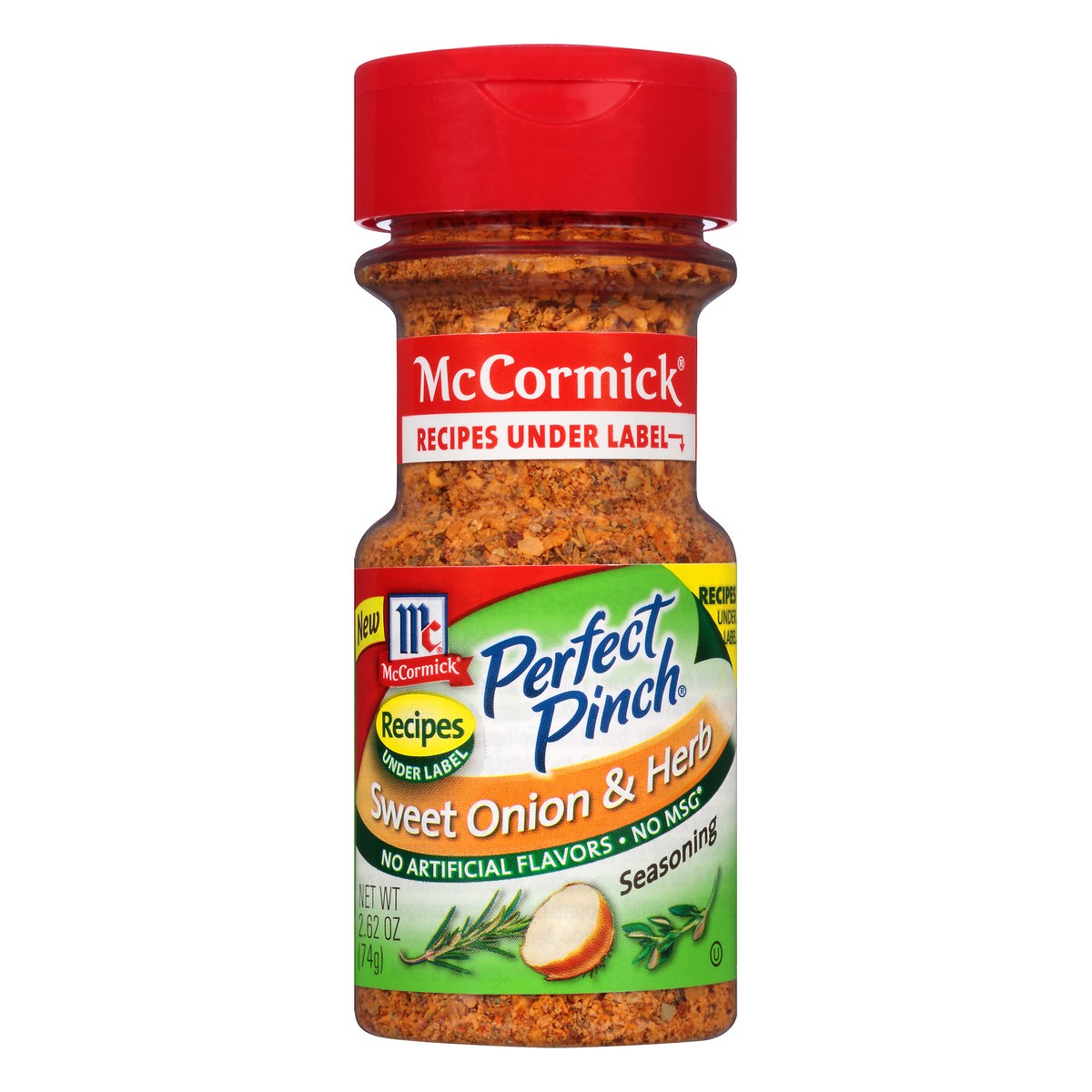 McCormick Perfect Pinch Seasoning Savory All-Purpose Salt Free No MSG