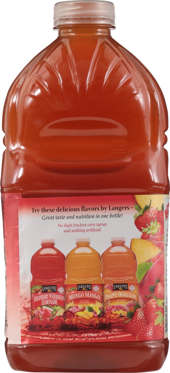 slide 10 of 11, Langers Strawberry Peach Juice Cocktail 64 fl oz, 64 fl oz