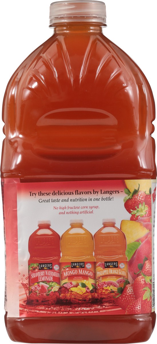 slide 9 of 11, Langers Strawberry Peach Juice Cocktail 64 fl oz, 64 fl oz