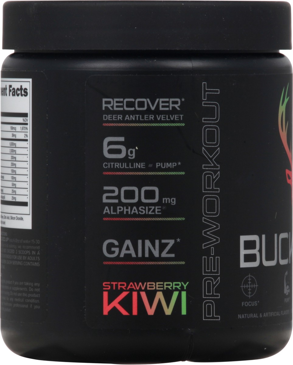 slide 7 of 9, Bucked Up Strawberry Kiwi Pre-Workout 11.09 oz, 11.09 oz