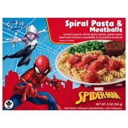 Comfort Cravers Marvel Spider-Man Spiral Pasta & Meatballs 8 oz