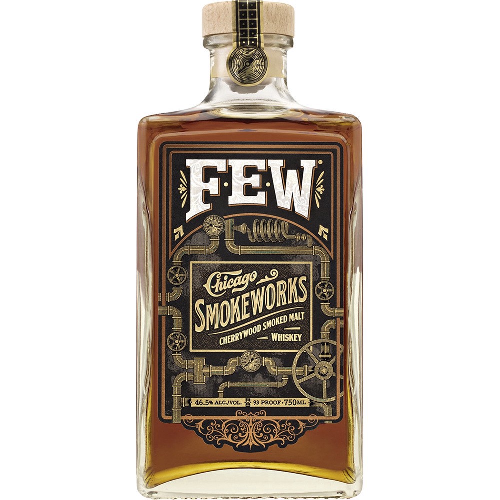 slide 1 of 1, FEW Smokeworks Malt Whiskey, 750 ml