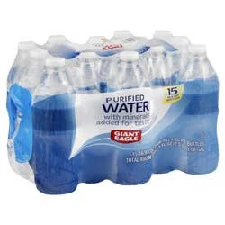 Giant Eagle Purified Water - 253.5 oz