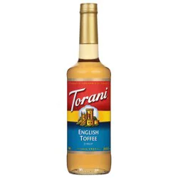 Torani English Toffee Syrup - 25.4 fl oz