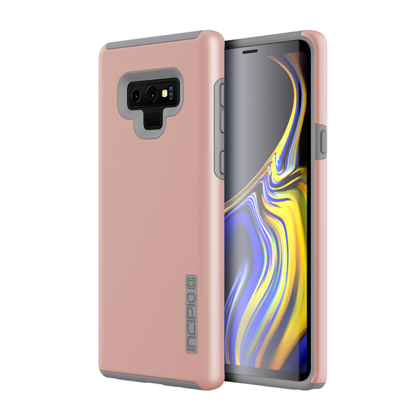 slide 1 of 1, Incipio DualPro for Samsung Cookie -Iridescent Rose Gold/Gray, 1 ct