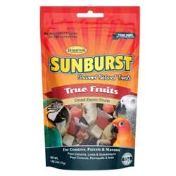 Higgins Sunburst True Fruits Gourmet Treats for Conures, Parrots & Macaws