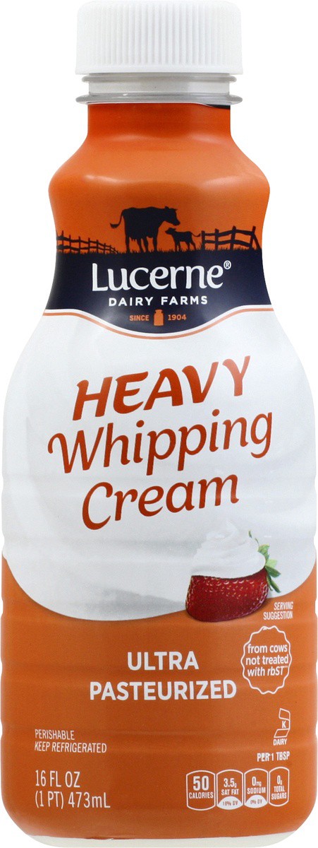 slide 6 of 9, Lucerne Dairy Farms Heavy Whipping Cream, 1 pint