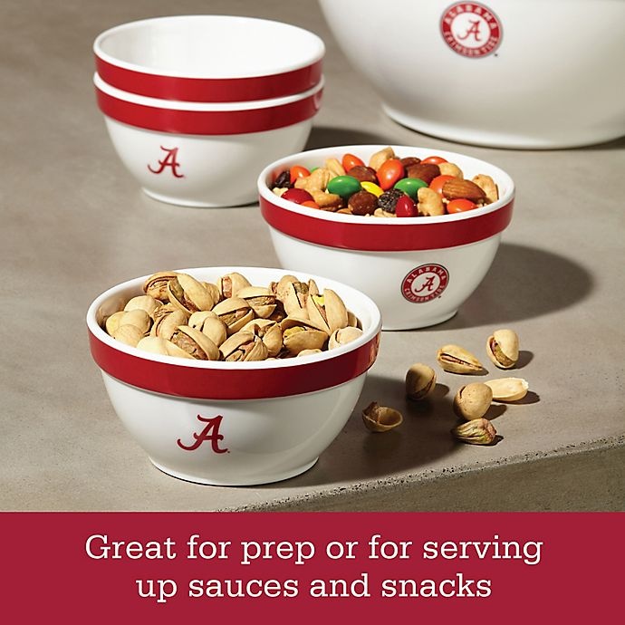 slide 9 of 12, NCAA University of Alabama Party Bowl Set, 4 ct