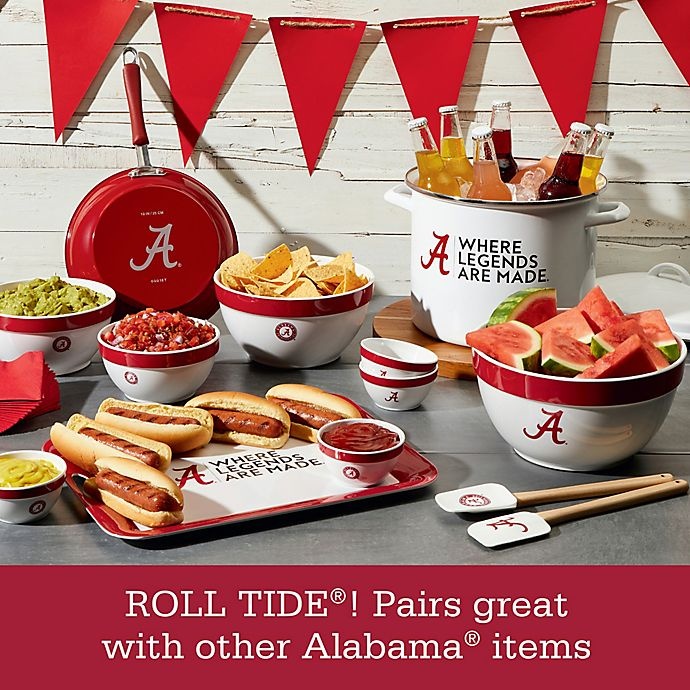 slide 10 of 12, NCAA University of Alabama Party Bowl Set, 4 ct