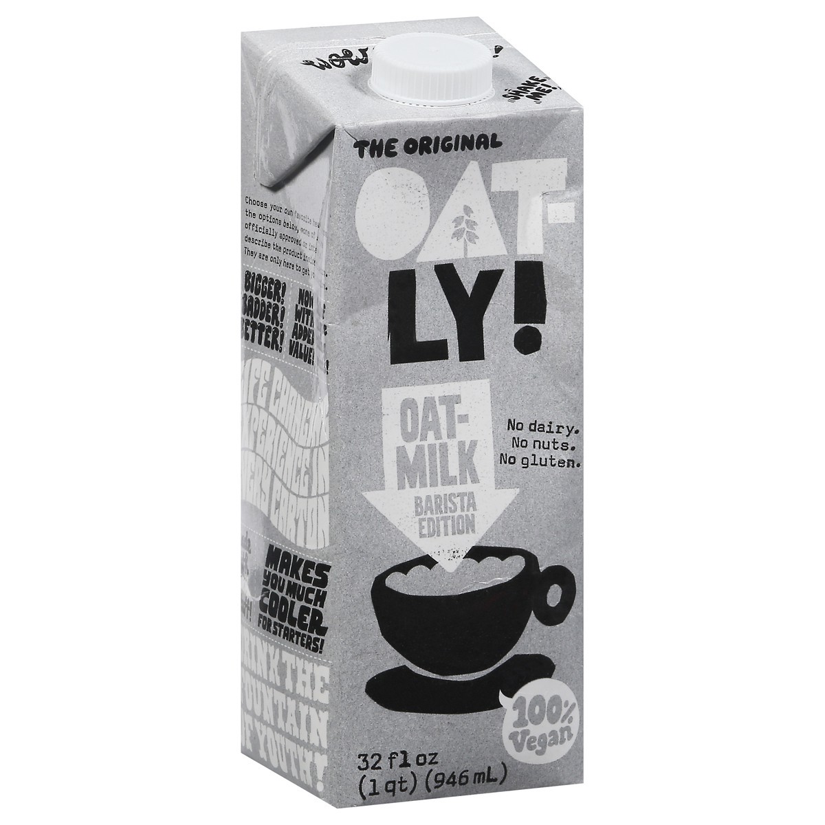 slide 2 of 4, Oatly Barista Edition Oatmilk Ambient - 32oz, 32 oz