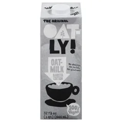 Oatly 100% Vegan Barista Edition Oat Milk 32 fl oz