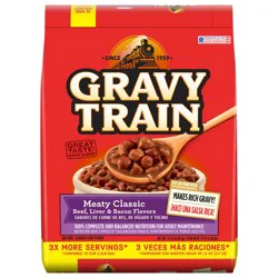 Gravy Train 1/13LB GRVYTRN MTY CLSSC BEEF LVR AND BACON