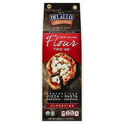 Delallo Flour Type 00 Org - 17.6 Oz