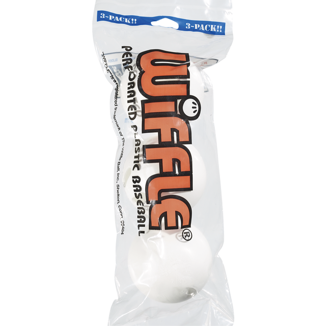 slide 1 of 1, Wiffle NON BRAND Balls 3Pack, 3 ct