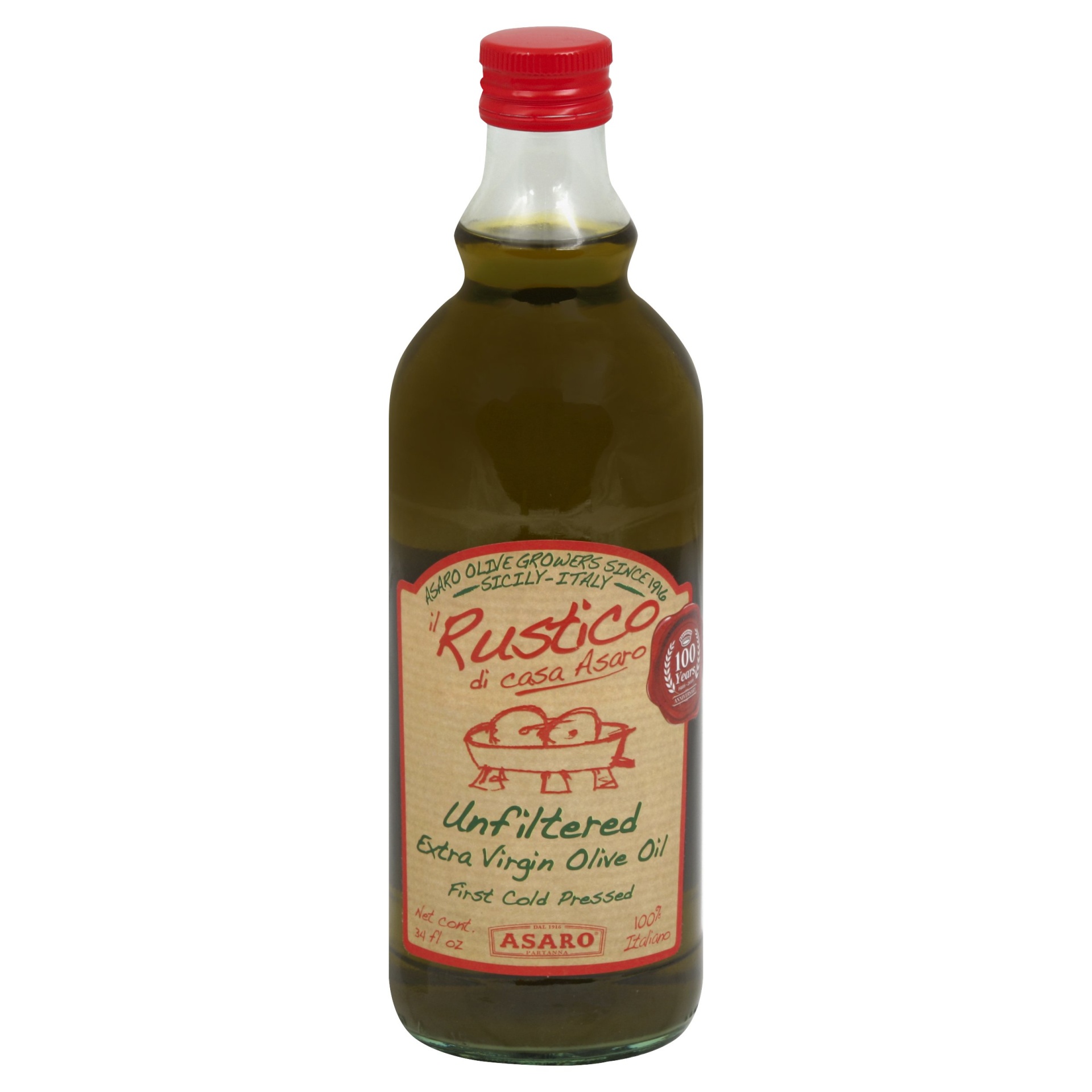 slide 1 of 1, Rustico di Casa Asaro Extra Virgin Olive Oil, 34 oz