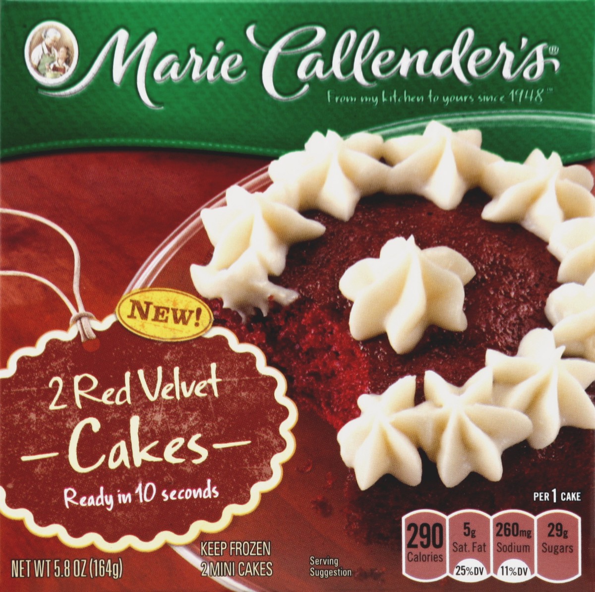 slide 2 of 4, Marie Callender's Red Velvet Cakes 2 ea, 2 ct