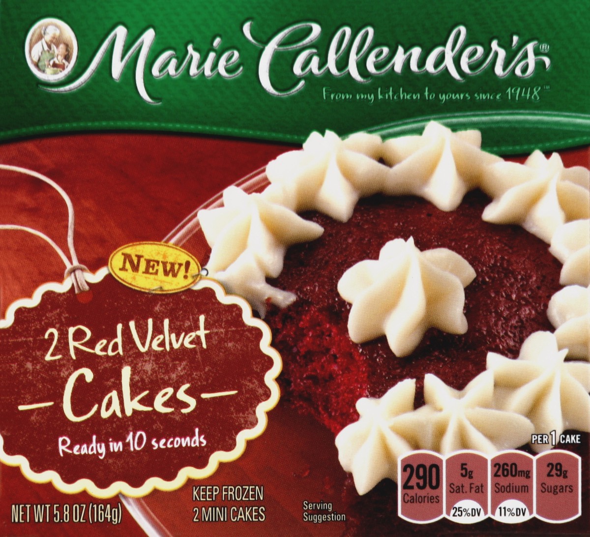 slide 4 of 4, Marie Callender's Red Velvet Cakes 2 ea, 2 ct