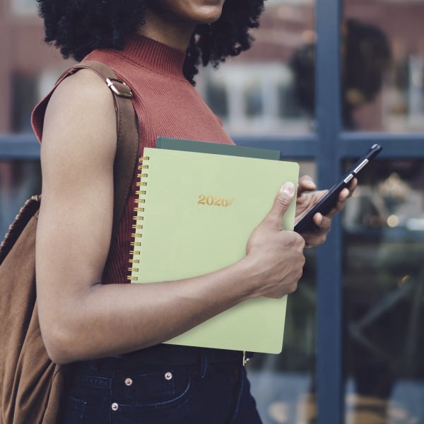 slide 6 of 10, Cambridge Pen+Pillar for Cambridge® Weekly Monthly Planners, Garden Rose, PP2390526, 1 ct