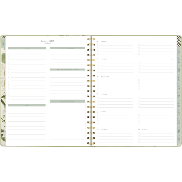 slide 10 of 10, Cambridge Pen+Pillar for Cambridge® Weekly Monthly Planners, Garden Rose, PP2390526, 1 ct