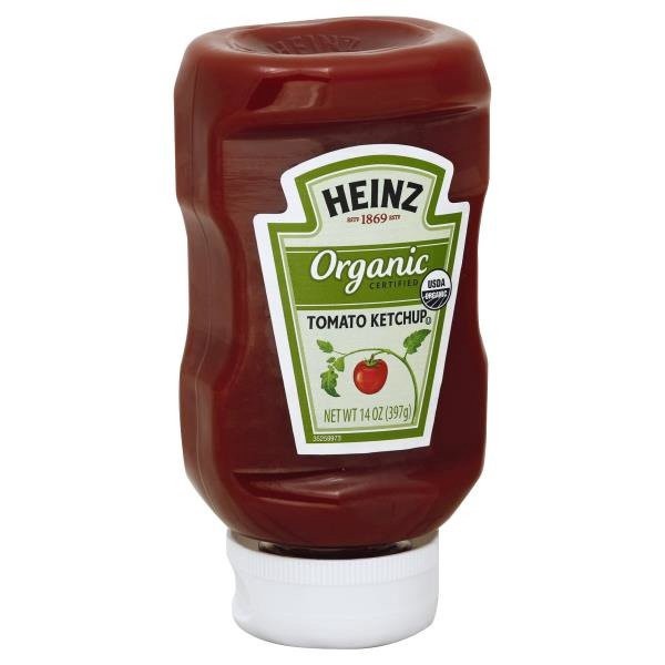 slide 1 of 1, Heinz Organic Tomato, 14 oz