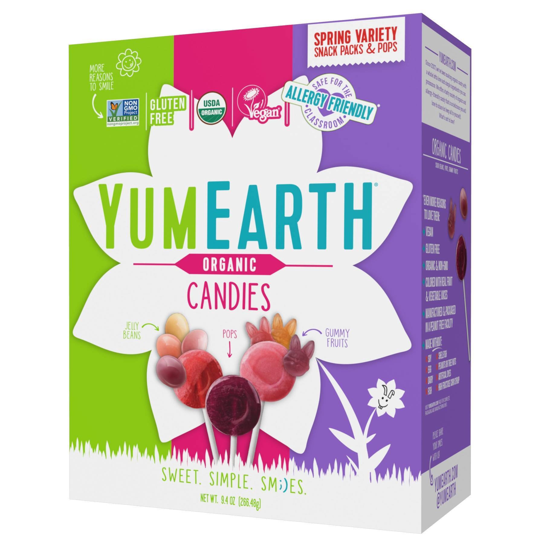 slide 1 of 3, YumEarth Easter Variety Box, 14 oz