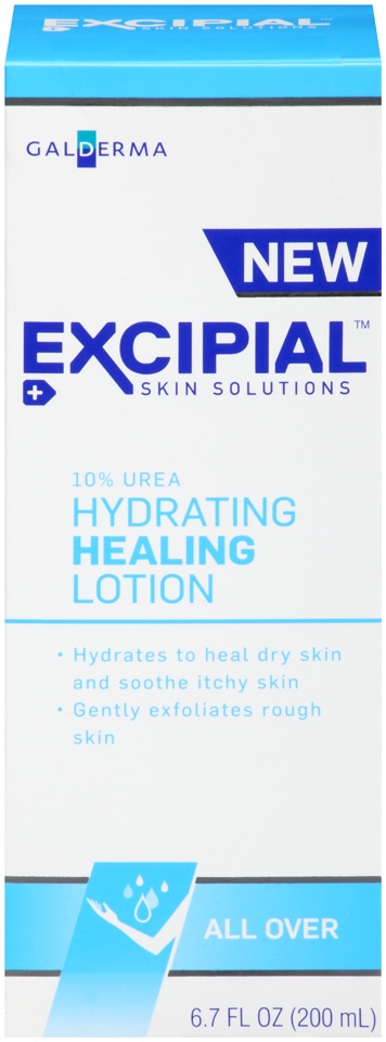 slide 1 of 7, Excipial 10% Urea Hydrating Healing Lotion, 6.7 fl oz