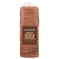 Harris Teeter 100% Whole Wheat Sliced Bread
