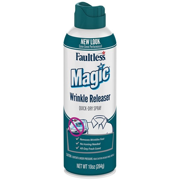 slide 1 of 2, Faultless Magic Wrinkle Releaser Quick-Dry Spray 10 oz. Aerosol Can, 10 oz