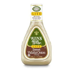 Ken's Steak House Lite Sweet Vidalia Onion Dressing 16 fl oz