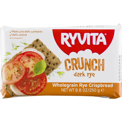 slide 4 of 9, Ryvita Dark Rye Crispbread, 8.8 oz