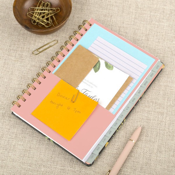 slide 8 of 10, Cambridge Pen+Pillar for Cambridge® Weekly Monthly Planners, Monarch, PP2220026, 1 ct