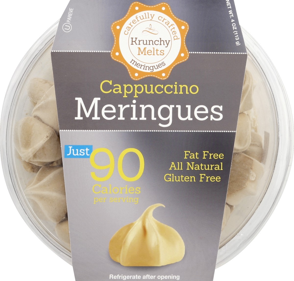 slide 2 of 3, Krunchy Melts Meringues 4 oz, 4 oz