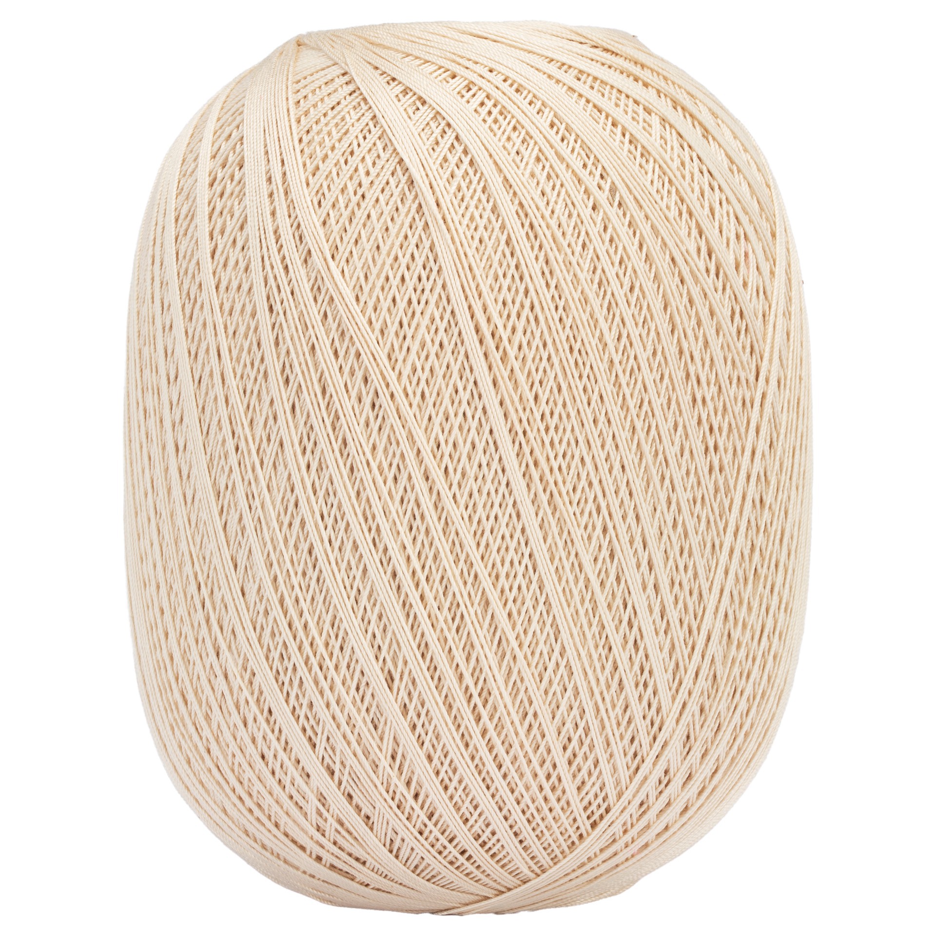 slide 4 of 5, Coats Aunt Lydia's Jumbo Crochet Cotton Thread, Natural, 2730 yd