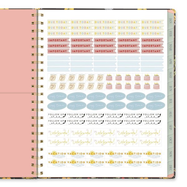 slide 6 of 10, Cambridge Pen+Pillar for Cambridge® Weekly Monthly Planners, Monarch, PP2290526, 1 ct