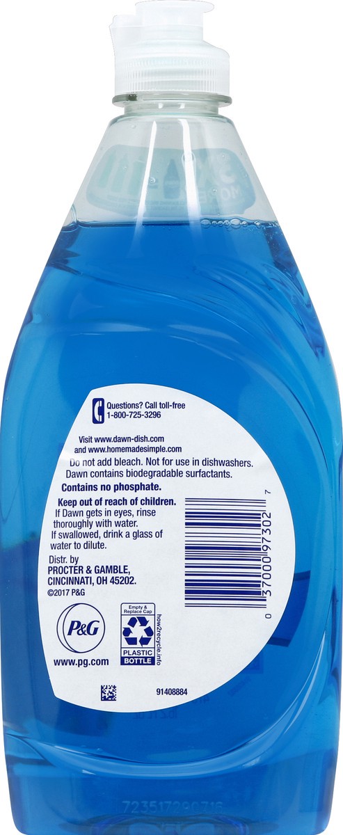 slide 6 of 6, Dawn Dishwashing Liquid, Original Scent, 16.2 oz