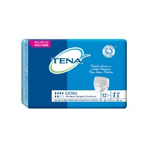 slide 1 of 1, Tena Protective Underwear Extra Absorbency, X-Large, 12 ct