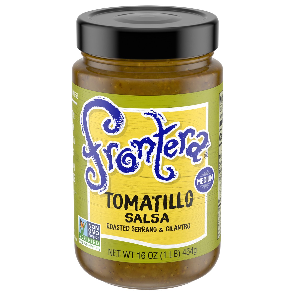 slide 1 of 5, Frontera Medium Roasted Serrano & Cilantro Tomatillo Salsa 16 oz, 16 oz