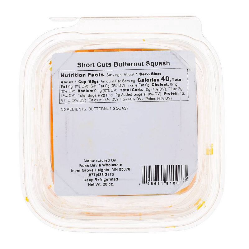 slide 2 of 3, Quick and Easy Butternut Squash Short Cut, 20 Ounce, 20 oz