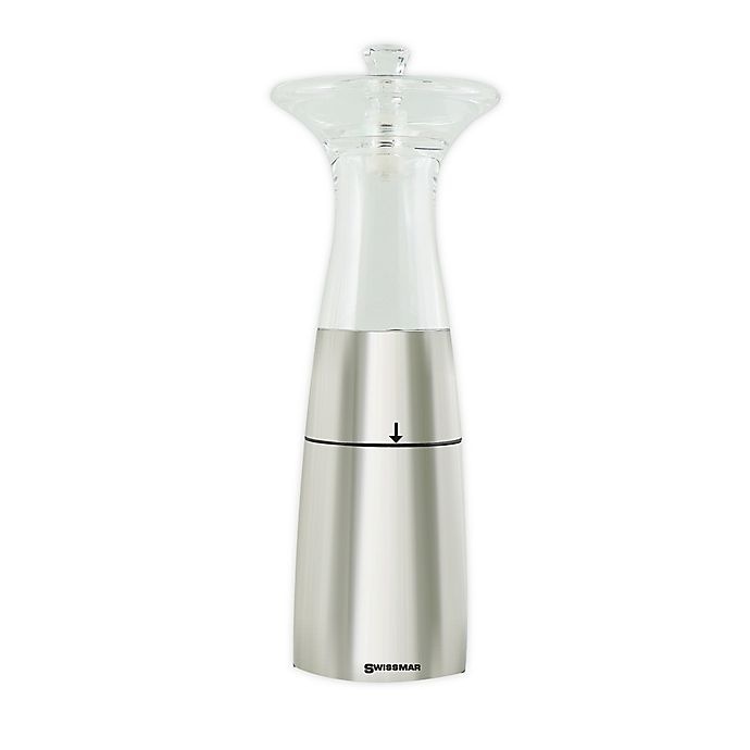 slide 1 of 5, Swissmar Stainless Steel Salt/Pepper Mill, 1 ct