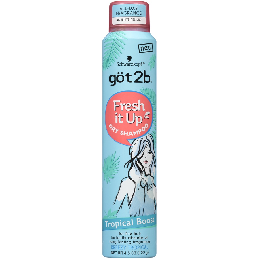 slide 1 of 1, göt2b Fresh It Up Dry Shampoo, Tropical Boost, 4.3 oz