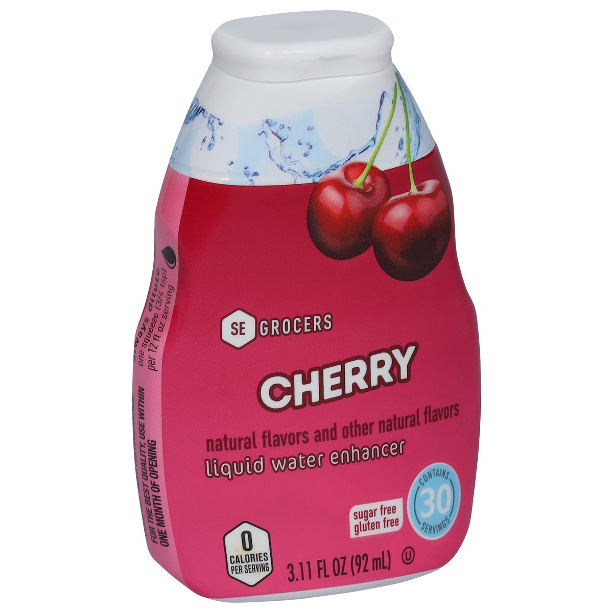 slide 5 of 11, Se Grocers Chry Lqd Wtr Flvr, 3.1 oz
