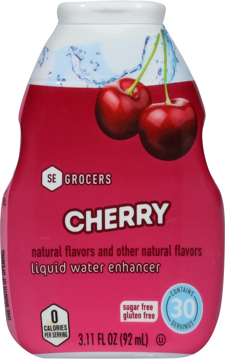 slide 2 of 11, Se Grocers Chry Lqd Wtr Flvr, 3.1 oz