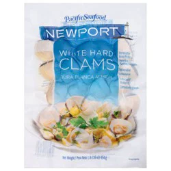 Pacific Seafood White Hard Clams 16 oz